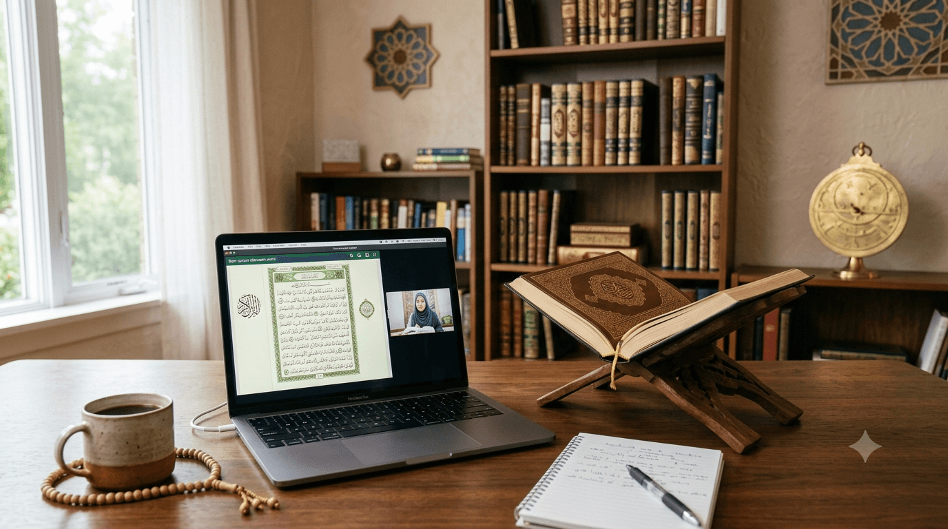 Online Quran Learning Session